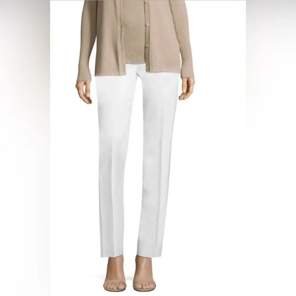 Lafayette 148 New York Lexington Pant zipper side size 10